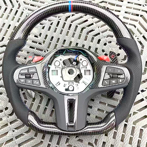Volante LED de fibra de carbono para <span class=keywords><strong>BMW</strong></span> M2 M3 M4 G30 G32 G34 G36 G20 G21 G22 G23 G26 G80 G81 G87 2020 2021 2022 2023 2024 - Product Image 5