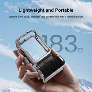 Adaptateur d'extension de cage métallique PULUZ pour DJI Osmo <span class=keywords><strong>Action</strong></span> 6 avec poignée - Product Image 6