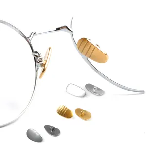 Bril Accessoires Armen Brillen Onderdelen Groothandel Bril Neus Pad Titanium