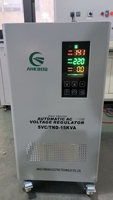 Stabilisateur de tension automatique monophasé en cuivre 10kVA/15kVA/20kVA/30kVA 220V/120V Sortie Haute Précision AVR Usage Domestique et Commercial