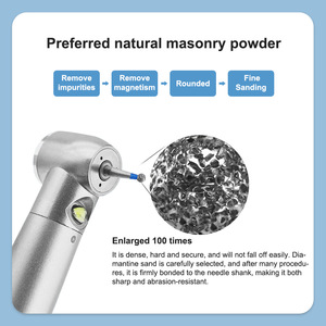 Ago diamantato manuale con varie specifiche resistente all'usura preparazione dei denti Set di materiale per lucidatura dentale - Product Image 3