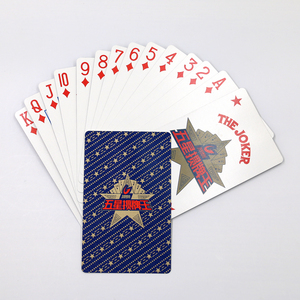 Custom Logo Design Poker Cards Waterproof <b>Paper</b> PVC Playing Cards Bridge Size Printed Game Card Deck With Box Wholesale - Product Image 5