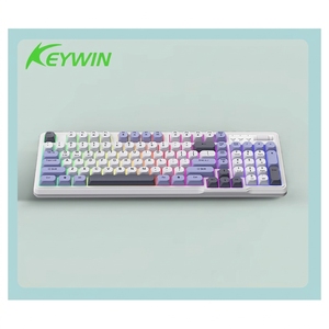 <span class=keywords><strong>Clavier</strong></span> de jeu USB filaire Type-C à 98 touches LED détachables, en stock usine, <span class=keywords><strong>clavier</strong></span> de jeu USB filaire à 98 touches LED mixtes personnalisé avec bouton rotatif - Product Image 4