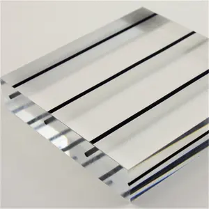 Zhanyu 15mm rõ ràng PMMA rào cản tiếng ồn Bảng điều khiển tấm Acrylic tấm plexiglass cho đường cao tốc