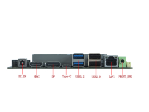 เมนบอร์ดอุตสาหกรรมสำหรับผู้ผลิต พร้อมซีพียู I3 Alder Lake N Series N305 แรม ddr5 เมนบอร์ด M198SE 4K VGA LVDS EDP - Product Image 5