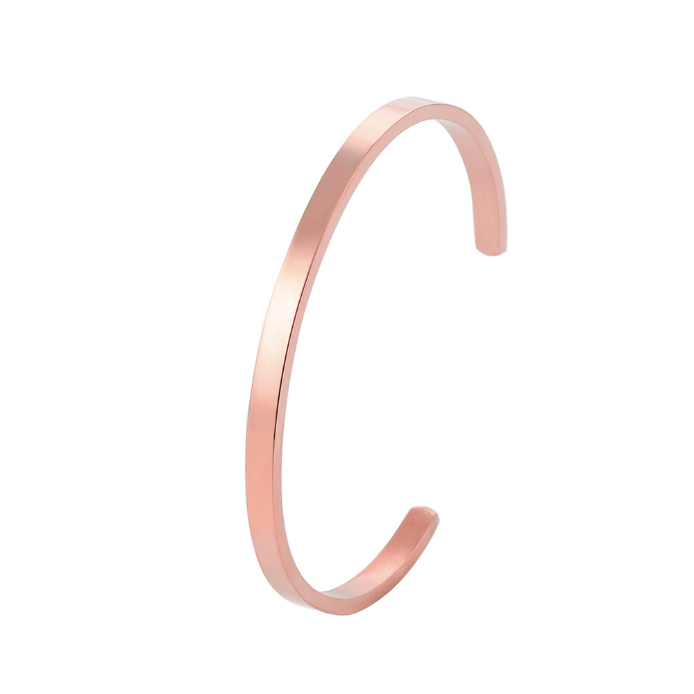 4mm rose gold for men
