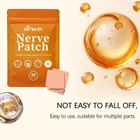 Patchs de soin corporel sans parfum, doux, pour usage quotidien, 30 pièces par paquet, étiquette personnalisée, marque privée, emballage en vrac, stock disponible
