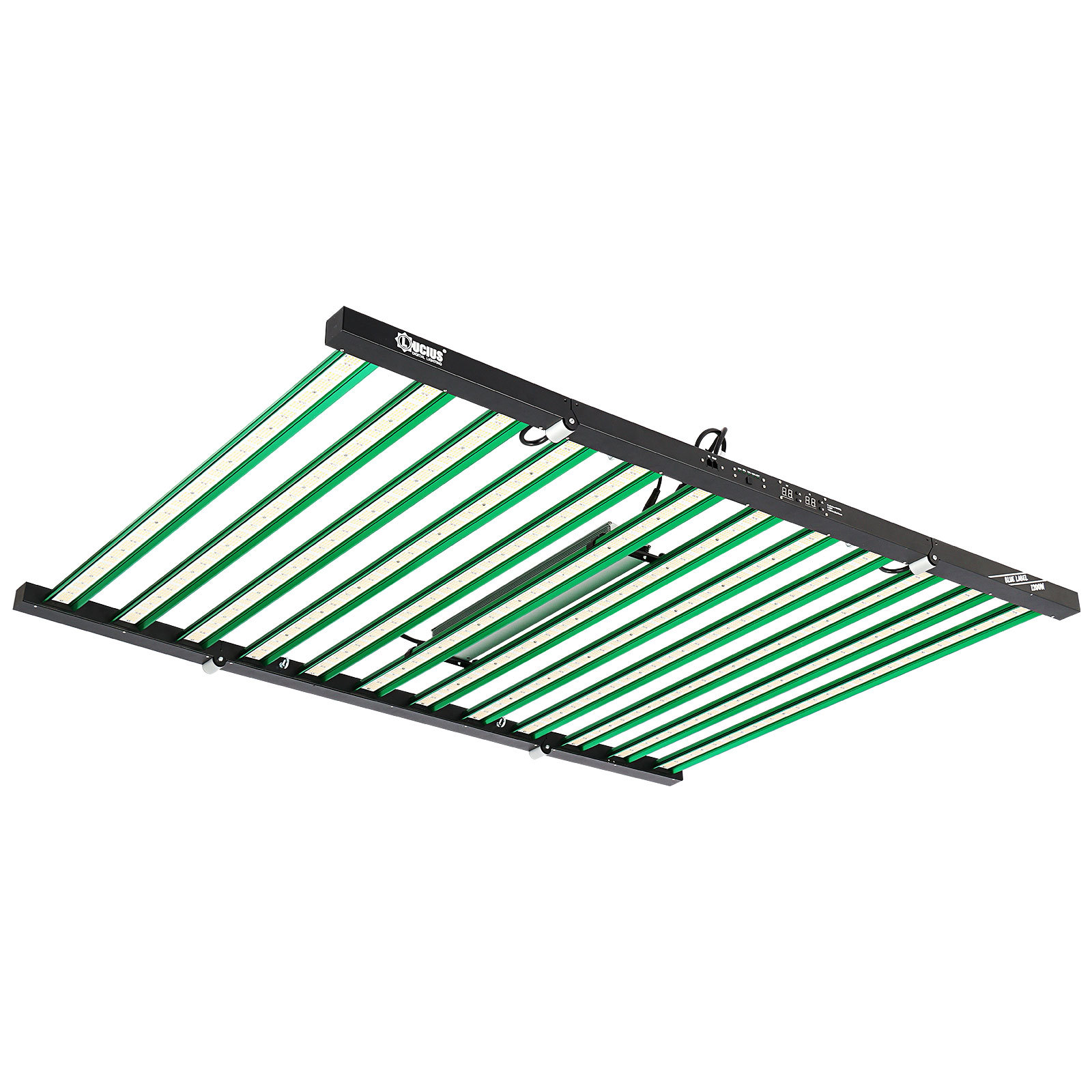 1200W UV IR LED Grow Light Energy Saving 50000hrs for Greenhouse 3.3 umol/J Covers 6x6ft for Hydroponics
