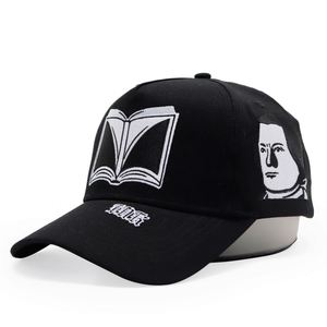 Casquettes de baseball brodées à 5 panneaux avec logo personnalisé en coton de haute qualité - Product Image 1