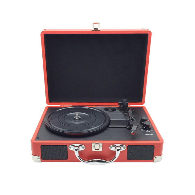 Vintage Gramophone Record Player With Speakers Turntable Phonograph Stereo Sound  Wholesales Record Player