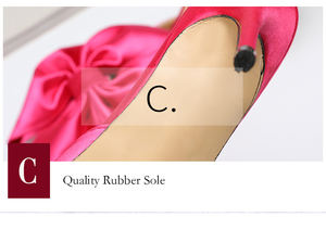 Tailingjia kadınlar saten ilmek kalite sivri burun yüksek topuk parti terlik katır pompaları - Product Image 6