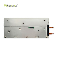 Wisecoco Layar LCD TFT Bar Panjang 12,3 Inci LVDS 40 Pin Kecerahan Tinggi, Monitor Layar LCD IPS 1920*720 untuk Suku Cadang Otomotif