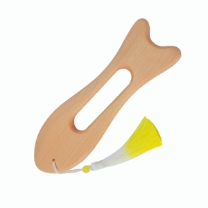 Wooden Fish Shape Facial <b>Massager</b> Guasha Board Manual Face Lifting <b>Tool</b> for Skincare - Product Image 3