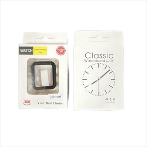 Film de verre trempé dur PC pare-chocs 38-40-41-42-44-45-49mm pour <span class=keywords><strong>Apple</strong></span> <span class=keywords><strong>Watch</strong></span> étui de protection d'écran couverture de visage de protection - Product Image 2