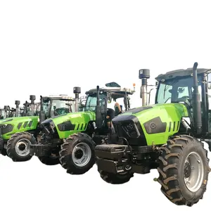 Tractores de alta potencia de fábrica de China 4x4 120hp 110hp 100hp 95hp 85hp 4wd tractor agrícola a la venta