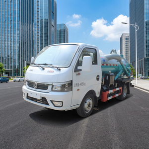 <span class=keywords><strong>Camión</strong></span> de Vacío de Aguas Residuales de Perfil Bajo Dongfeng para Estacionamientos Subterráneos |   <span class=keywords><strong>Camión</strong></span> de Succión Compacto para Fosas Sépticas y Tanques de Grasa, Ideal para Calles Estrechas - Product Image 4