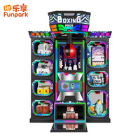 Machine de boxe de divertissement à monnayeur, équipement de jeu d'arcade, avec coffrets cadeaux, meilleur prix pour parcs d'attractions