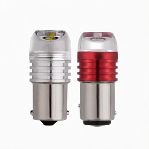 ไฟท้ายรถยนต์ LED กำลังสูง 1156/1157 COB แบบแฟลช สโตรบ ไฟถอยหลัง สีฟ้า ไฟเบรก ไฟเลี้ยว รุ่น 5630 3SMD 12V ใหม่ - Product Image 1