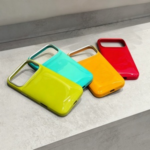 Coque de téléphone antichoc en cuir PU à bulles unique pour iPhone 17 16 Pro Max – Vente en gros - Product Image 4