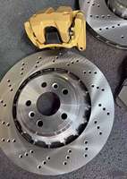 Nouvel ensemble de freins avant à six pistons et arrière à un piston pour kit de freinage M5 M Performance, plaquettes de frein automobiles en aluminium