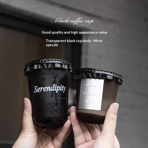 Vasos de Plástico PET Tipo U para Bebidas, Vasos Desechables para Café Helado, Té con Leche, 12oz/16oz, Logotipo Personalizado para Cafeterías, Eventos para Llevar - Product Image 3