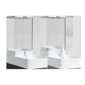 Comedero Automático para Mascotas de Gran Capacidad, Moderno, de Plástico, con Doble Tazón, Dispensador de Agua y Comida para Perros y Gatos, Contenedor de Almacenamiento Sólido, para Uso en Interiores - Product Image 6