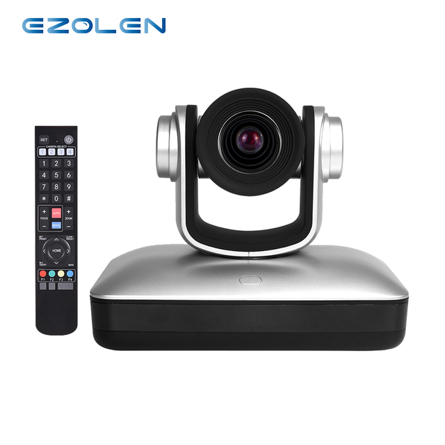 EZOLEN HD 10X Optical Zoom USB 3.0 PTZ 2.1MP 1080P Video Conference Camera with Audio Conference System for Classroom Lecture