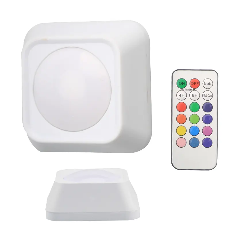 Indoor minimalist style color-changing nightlight set RGB intelligent remote control cabinet lighting LED lights 2-6