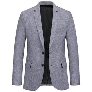 Blazer masculino de tamanho grande, social, casual, slim, blazer, cor sólida, casaco masculino, plus size M-4XL