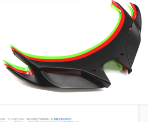 Nueva <span class=keywords><strong>Kawasaki</strong></span> NINJA 250/<span class=keywords><strong>400</strong></span> Race Winglets PVC Winglet Wind para piezas de carreras de motos Sistemas de carrocería - Product Image 3