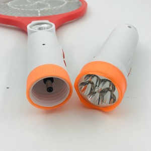 2026 Rechargeable Foldable Battery Operated Mosquito Swatter Racket | Portable Bug Zapper LED | High Efficiency <strong>Powder</strong> - Product Image 5