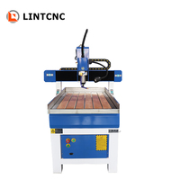 Offres Spéciales haute vitesse Mini taille 600X900mm publicité CNC routeur économique petit métal CNC routeur 6040 6090