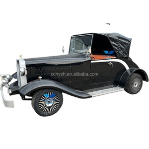 Precio de fábrica chino eléctrico 2 asientos 4 ruedas modelo de coche clásico vintage con puertas - Product Image 1