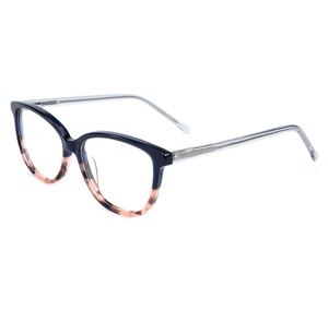 Montures de <span class=keywords><strong>lunettes</strong></span> personnalisées en acétate pour adultes, style œil de chat, vente en gros, avec logo personnalisé, <span class=keywords><strong>lunettes</strong></span> de <span class=keywords><strong>marque</strong></span> - Product Image 3