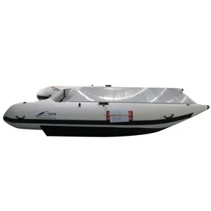 Hypalon/pvc 4.8m high speed inflatable boat catamaran made in China Supplier