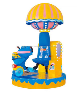 Diseño atractivo niños Arcade moneda operado carrusel feliz <span class=keywords><strong>Bicylce</strong></span> infantil máquina - Product Image 1