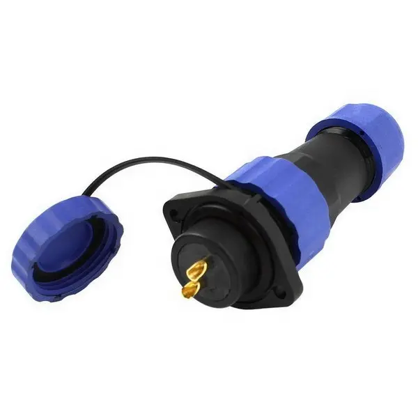 IP68 SP17 2Pin/3Pin/4Pin Flanged Waterproof Aviation Connector Plug Socket