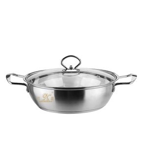 Juego de Ollas y Sartenes de <span class=keywords><strong>Cocina</strong></span> de Acero Inoxidable Moderno y Ecológico de Alta Calidad, 6 Piezas, Apto <span class=keywords><strong>para</strong></span> Horno y Lavavajillas, Venta al por Mayor - Product Image 5