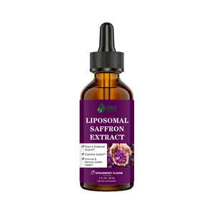 Meilleures ventes : Extrait de safran liposomal en gouttes liquides, Vitamine D3, Système immunitaire et nerveux équilibré, Complément naturel pour l'humeur en gouttes liquides - Product Image 1