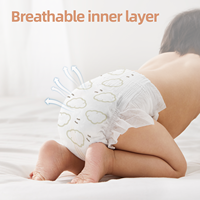 Couche intelligente non tissée pour petite couche-culotte réglable super douce de haute qualité avec échantillon gratuit Grade a