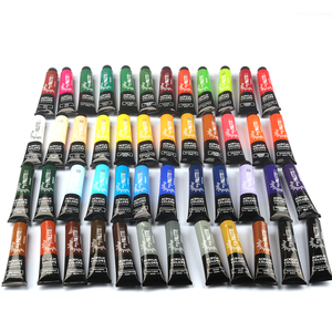 Offre Spéciale 48 couleurs 22 ml artiste Peinture Acrylique Ensemble <span class=keywords><strong>De</strong></span> Coloration Papier Boîte Avec 15 brosses 3 <span class=keywords><strong>toiles</strong></span>, 1 peinture KnifeAnd 1 Palette - Product Image 5