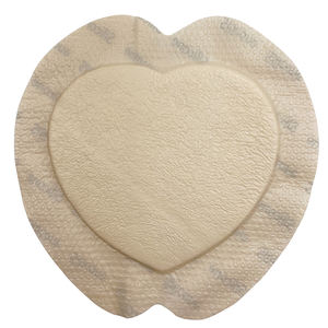 Perban silikon Sacral medis berperekat besar bantalan busa pinggiran silikon lunak - Product Image 1