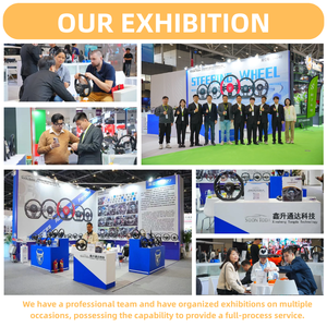 พวงมาลัยหนังแท้แบบเจาะรูครึ่งวงคาร์บอนไฟเบอร์ LED รุ่นคลาสสิก SOON TODA สำหรับรถยนต์แลนด์ครุยเซอร์ LC300 ปราโด ฟอร์จูนเนอร์ ไฮลักซ์ GR - Product Image 5