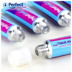 Perfectseal o.5 ml 2-Octyl siyanoakrilat mavi şeffaf cilt onarımı için - Product Image 1