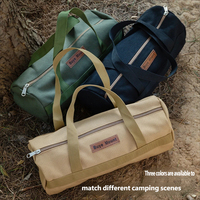 Sac à outils robuste personnalisé avec logo pour atelier et camping en plein air, sac de transport portable, pochette organisatrice pour piquets