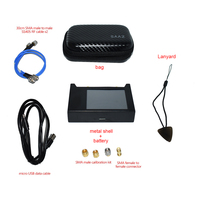 2.8 pouces avec cas NanoVNA V2 3G Analyseur de Réseau Vectoriel S-A-A-2 Ondes Courtes HF VHF UHF Réseau Antenne Analyseur