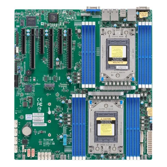 Hot Sale Used SUPERMICRO MBD-H12DSI-N6-O EATX Motherboard AMD EPYC Processor Stock Server