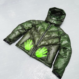 Clothing Manufacturer Custom Latest Design Heat Reactive Fabric Puffer <b>Jackets</b> Down Coat Winter Warm Bubble Heat Reactive <b>Jacket</b> - Product Image 1