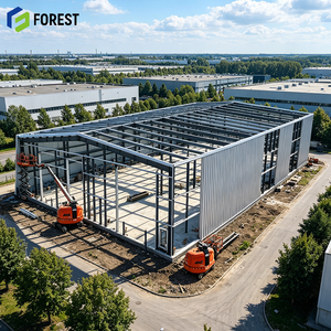 Edificio de Almacén con Estructura de Acero Resistente, Comercial, Anticorrosión, Taller Prefabricado Profesional - Product Image 1