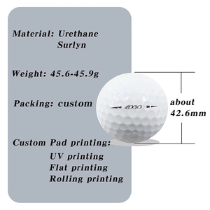 JTN New 2 3 4 Pieces Durable Urethane <strong>Golf</strong> <strong>Ball</strong> Print Premium Blank Driving Range <strong>Golf</strong> <strong>Balls</strong> - Product Image 4